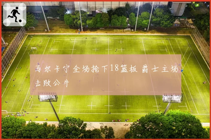 马尔卡宁全场抢下18篮板 爵士主场击败公牛